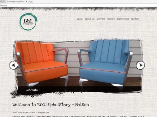 Bixil Wordpress website design - Nelson